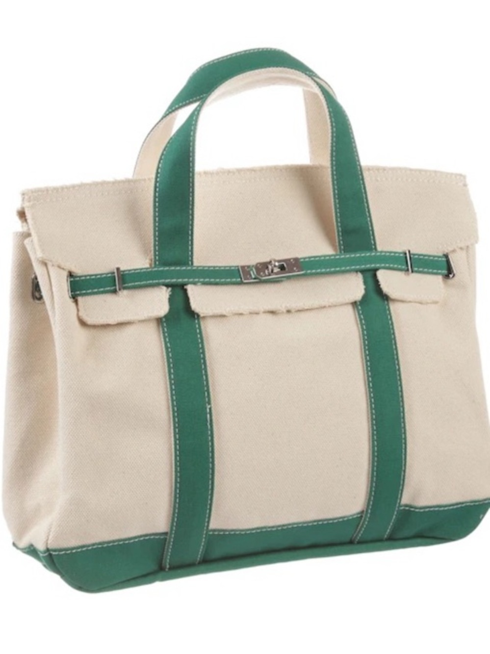 NWOT Viral Boatkin Large Tote By Sunwin, Canvas